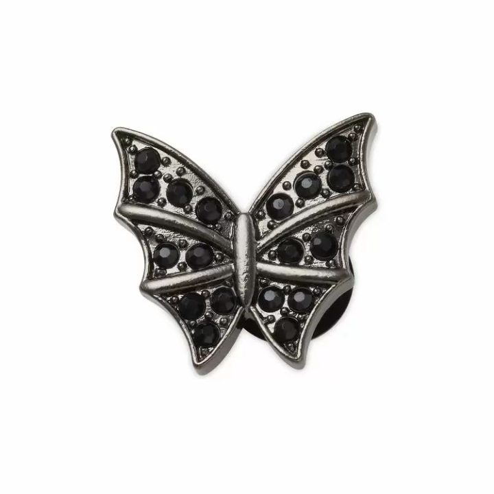 CROCS JIBBITZ CHARMS BLACK BUTERFLY (10011323-UNC)