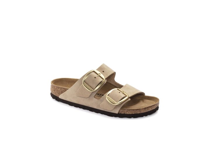 BIRKENSTOCK ARIZONA BIG BUCKLE LENB (1024064) SANDCASTLE NARROW
