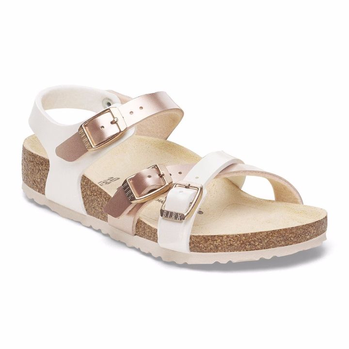 BIRKENSTOCK KUMBA KIDS BF ELEC MET PEARL/COOPER(1029444)