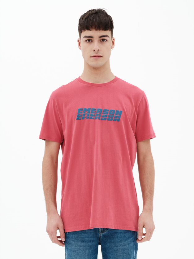 EMERSON T-SHIRT (221.EM33.05 APPLE RED)