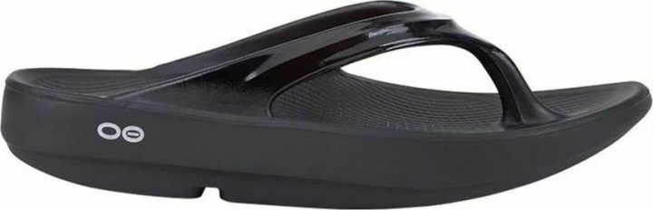 OOFOS OOlala Luxe Sandal (1094260-1400 BLACK)