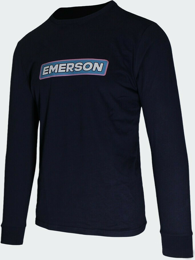 EMERSON LS T-SHIRT (212.EM31.07 NAVYBLUE)