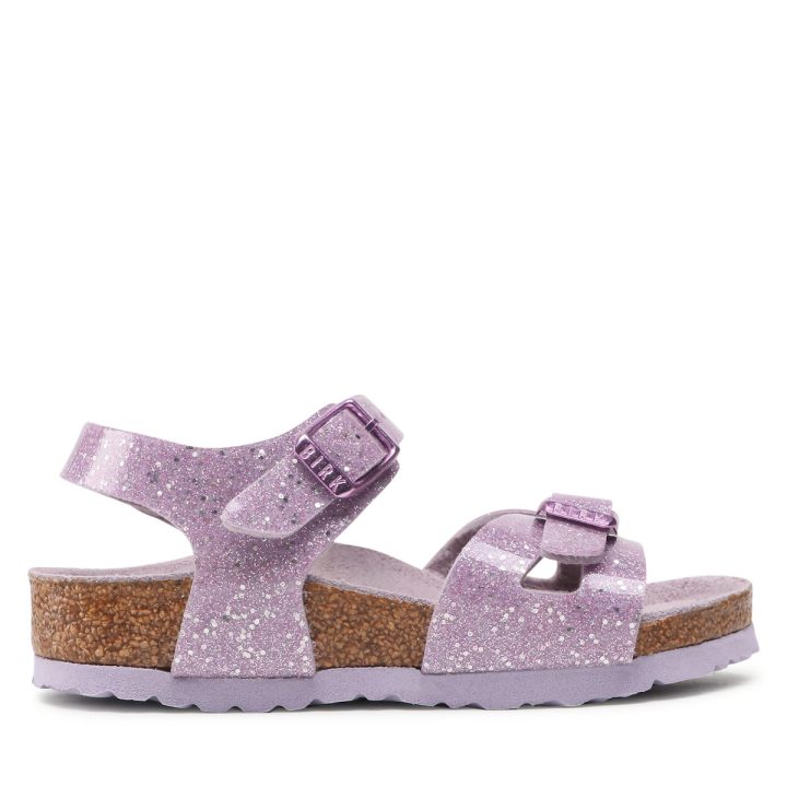 BIRKENSTOCK Rio Kids (1022200) Cosmic Sparkle Lavender