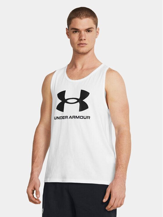 UNDER ARMOUR SPORTSTYLE LOGO TANK TEE (1382883-100)