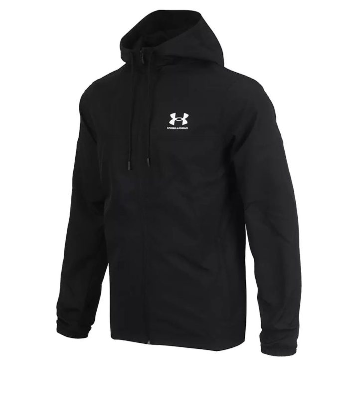 UNDER ARMOUR RIVAL WVN WINDBREAKER JKT  (1390149-001)