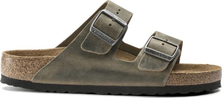 BIRKENSTOCK ARIZONA SFB LEOI (1019377) FADED KHAKI NARROW