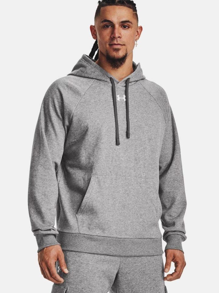UNDER ARMOUR RIVAL FL HOODIE (1379757-025)