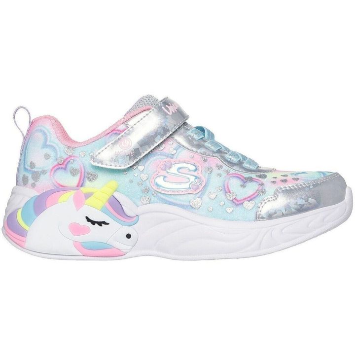 SKECHERS UNICORN LIGHTS (303063L-SMLT)
