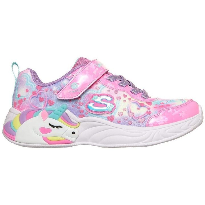 SKECHERS UNICORN LIGHTS (303063L-PKMT)