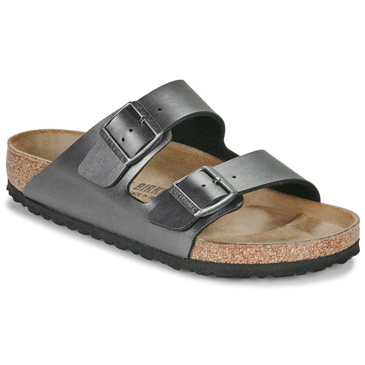 BIRKENSTOCK ARIZONA BF METALLIC BLACK (1029233) REGULAR