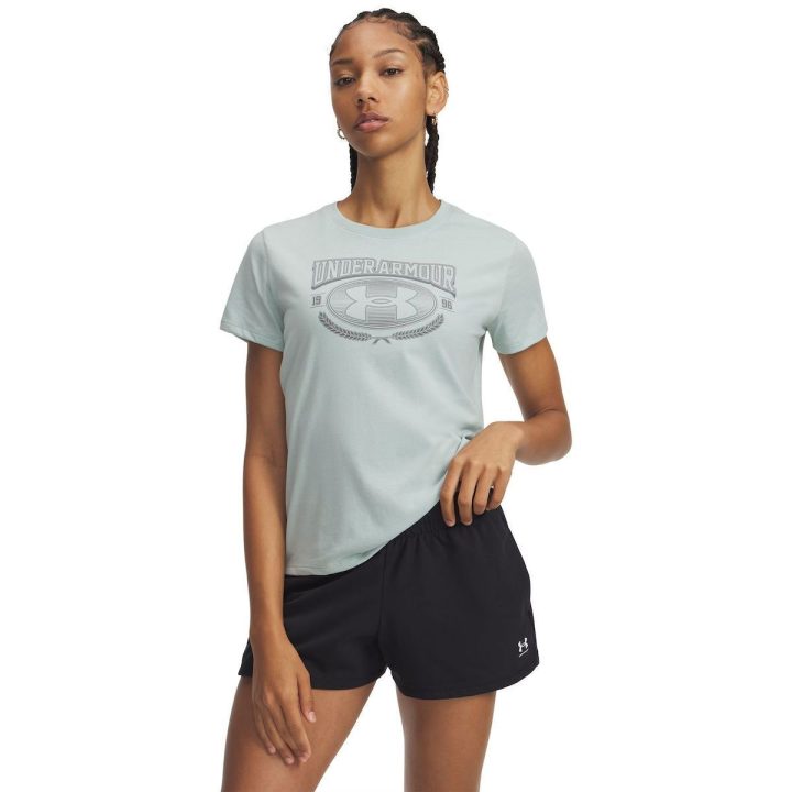 UNDER ARMOUR W  VARSITY SS T-SHIRT  (6010592-477)