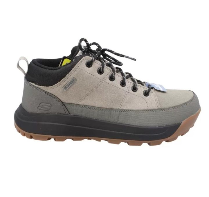 SKECHERS LACE UP BOOT WATERPROOF (210900-CMNT)
