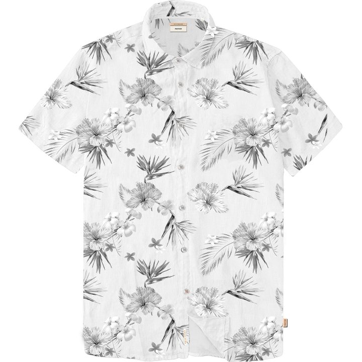 REBASE Shirts All-Over Print (231.RGS.309 CC2 WHITE)