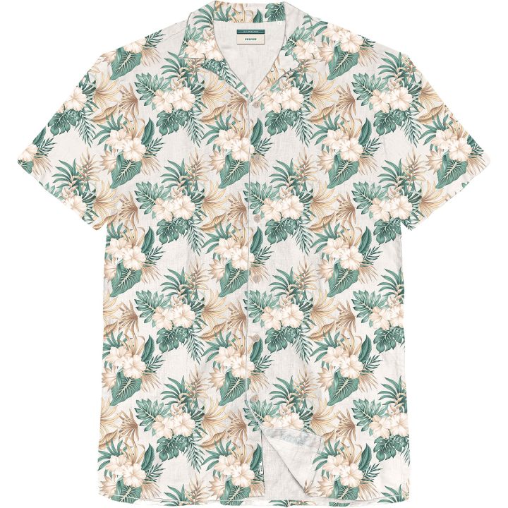 REBASE Shirts All-Over Print (231.RGS.310 CC1 BLACK)