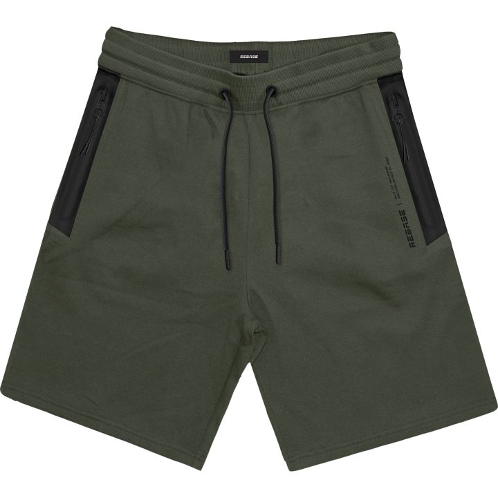 REBASE FL SHORT (231-RMS 036 DK KHAKI)