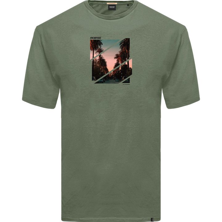 REBASE T-SHIRT (231.RTS.025 DK KHAKI)