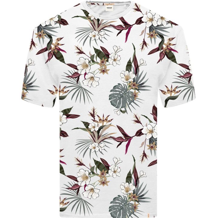 REBASE T-Shirts All-Over Print (231.RTS.039 CC1 OFF WHITE)