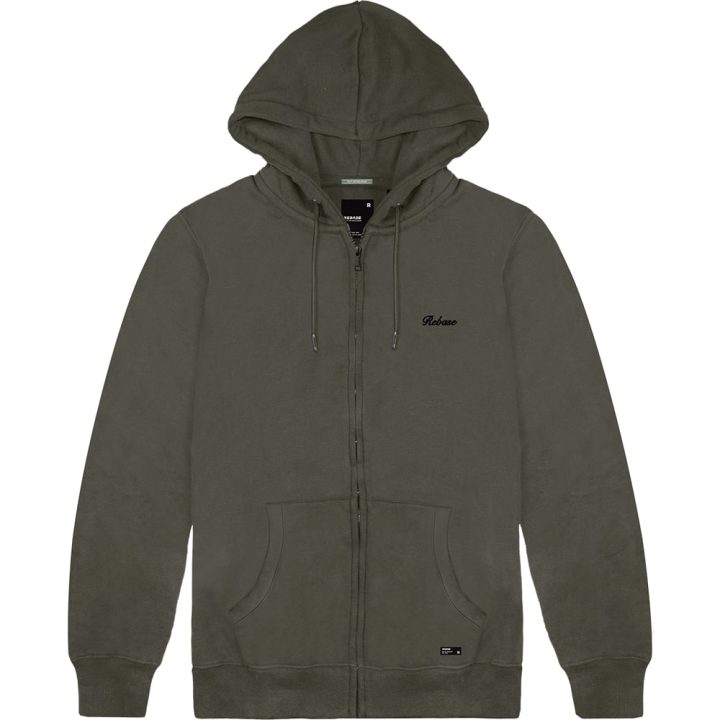 REBASE Hoodie Full Zip (232.RTOP-099-KHAKI)