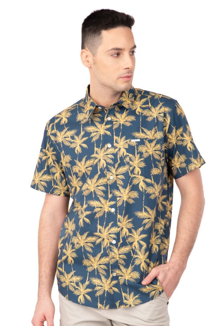 REBASE SHIRT (241.RGS.573 C N BLUE)