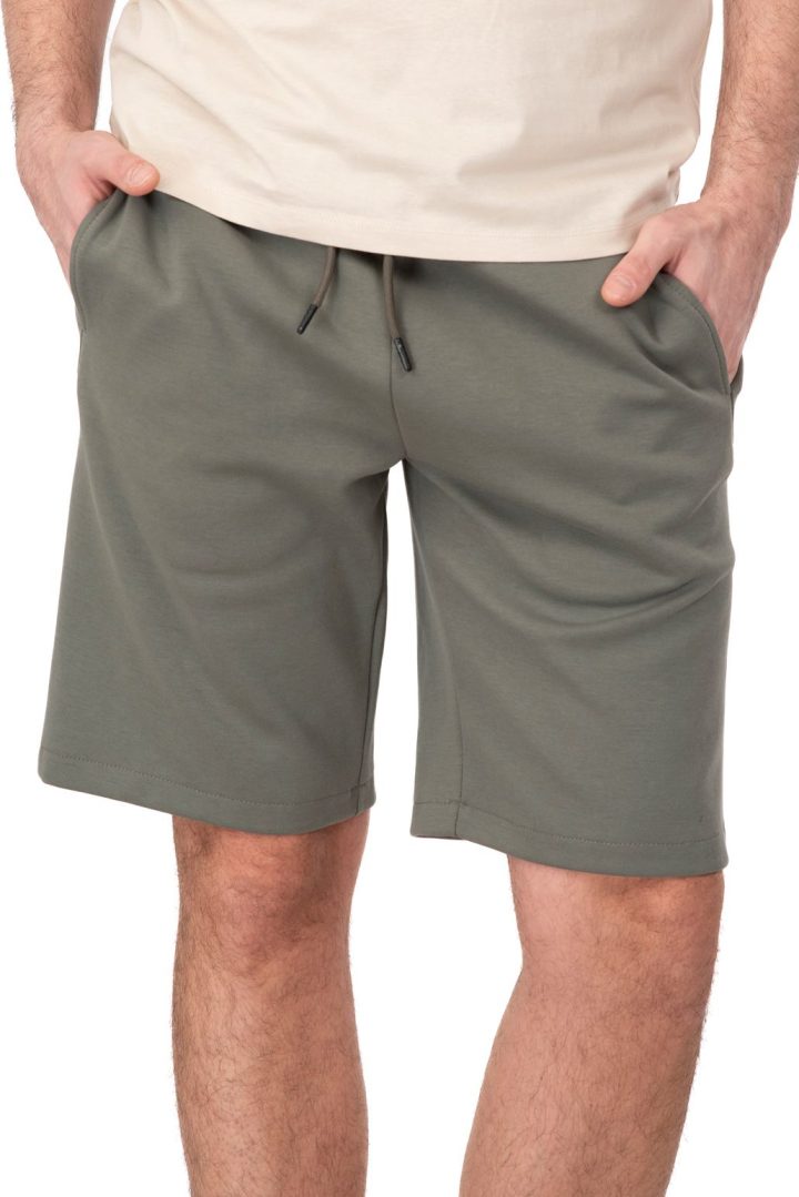 REBASE Terry Fl Shorts (241-RMS-601-KHAKI) Interlock