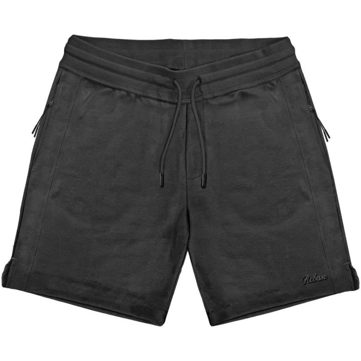 REBASE Terry Fl Shorts (241-RMS-602-BLACK) Interlock