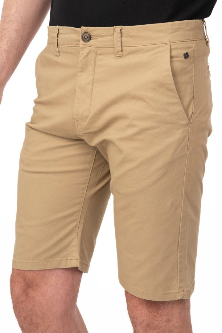 REBASE Chinos Shorts (241 RMSHO-708 LT CAMEL)