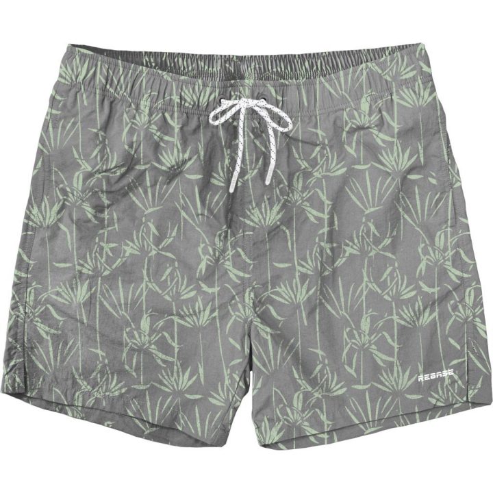 REBASE Swim Shorts (AOP) (241-RMTS-803 GREY)