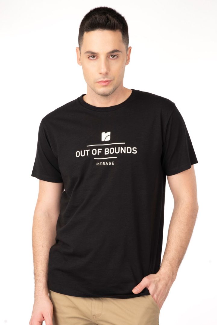 REBASE T-Shirts  (241-RTS-281 BLACK)