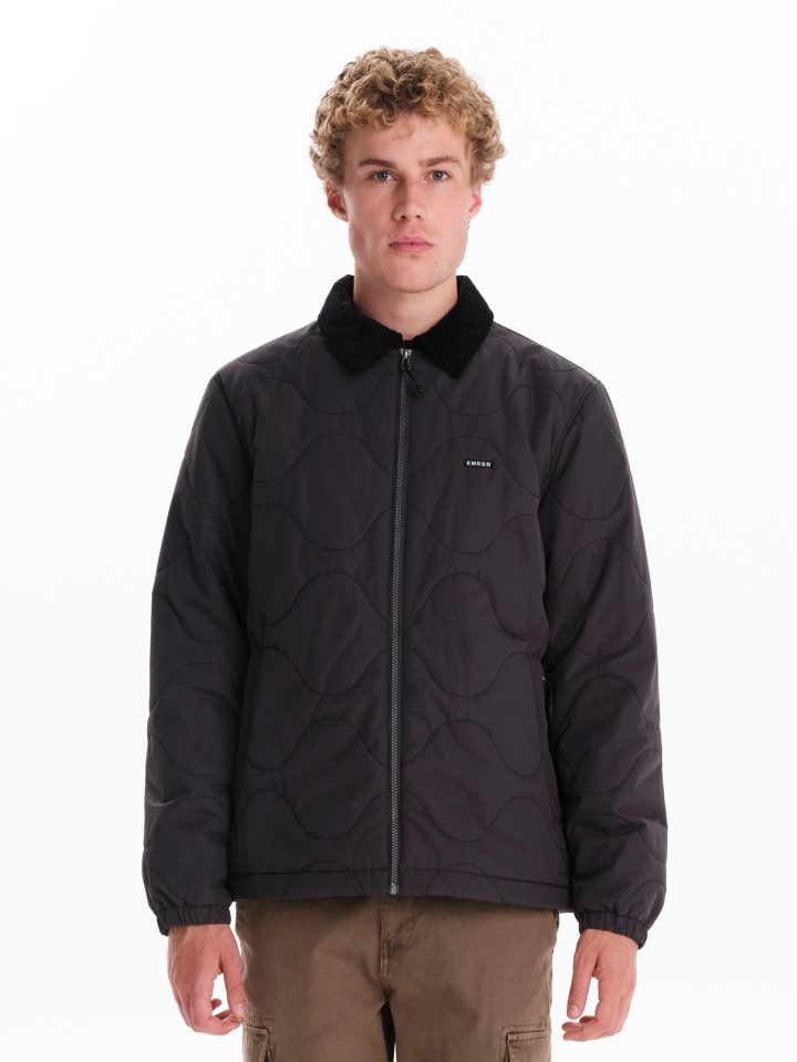 EMERSON QUILTED JACKET (242.EM10.105- EBONY)