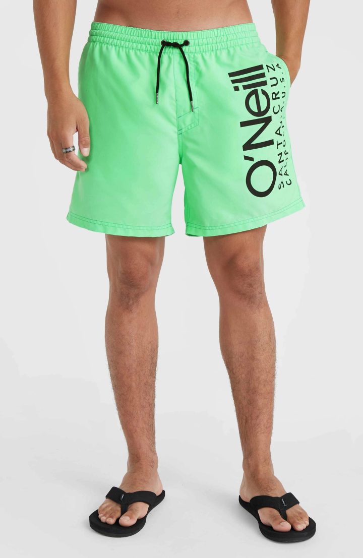 O NEILL ORIGINAL CALI 16" SWIMSHORT (2800153-16043M) NEON GREEN