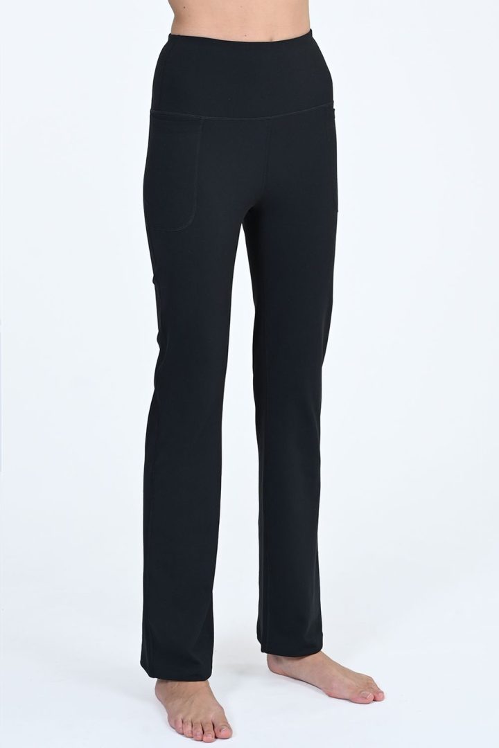 MAGNETIC NORTH WMNS HG FLARED PANTS (50038-BLACK)