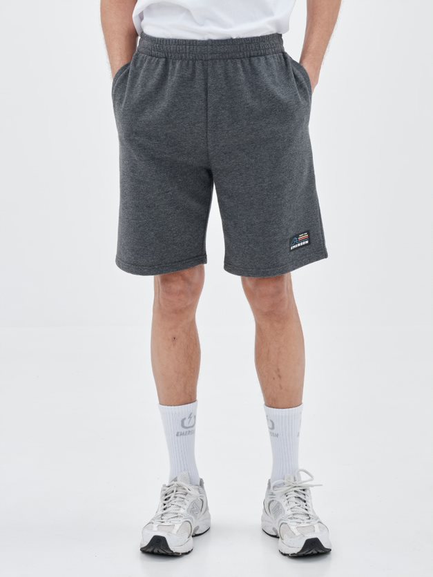 EMERSON SWEAT SHORTS (221.EM26.41 D GREY ML)