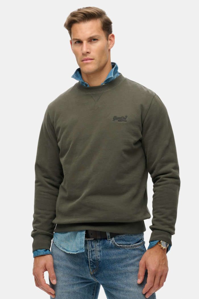 SUPERDRY ESS LOGO CREW HOODIE (M2013751A-3JZ)