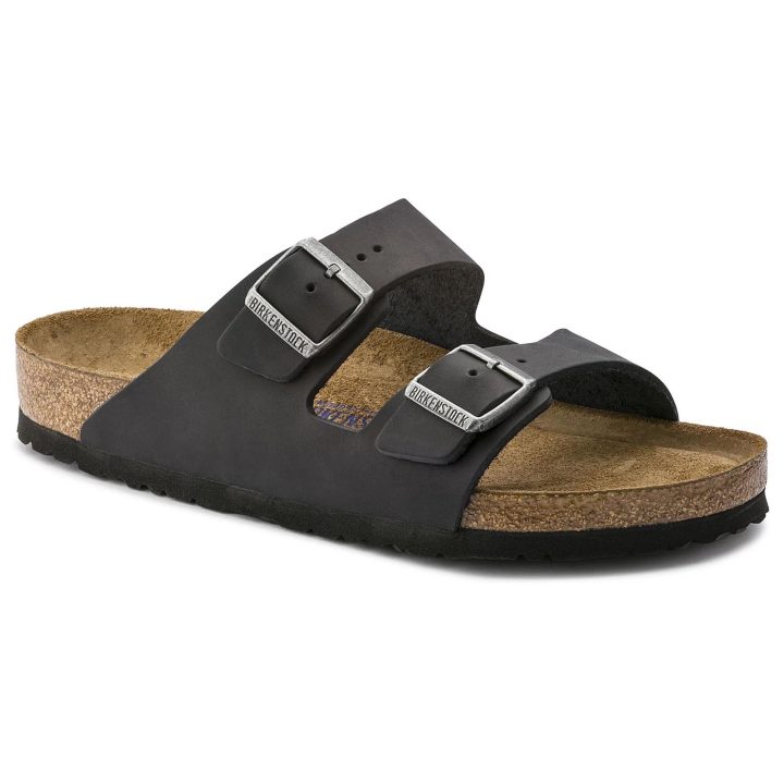BIRKENSTOCK LTHR ARIZONA SFB LEOI BLACK (752481) REGULAR