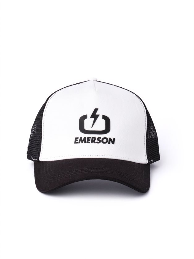 EMERSON TRUCKER CAP (221.EU01.07P WHITE/BLACK)