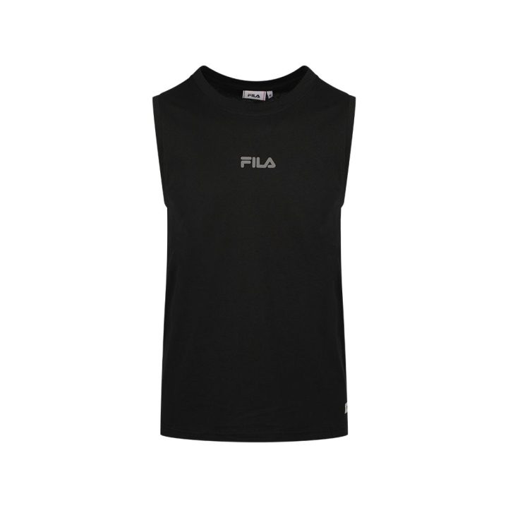 FILA TANK TOP T-SHIRT (APCDMS25001-BLACK)