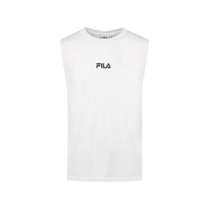FILA TANK TOP T-SHIRT (APCDMS25001-WHITE)