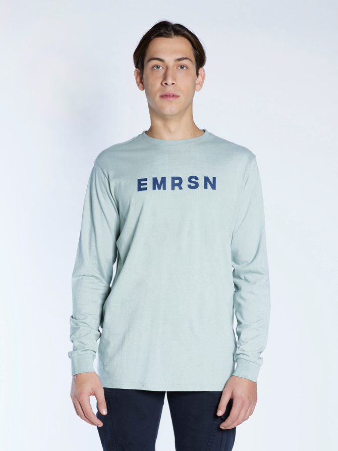 EMERSON LS T-SHIRT (222.EM31.01 MIST)