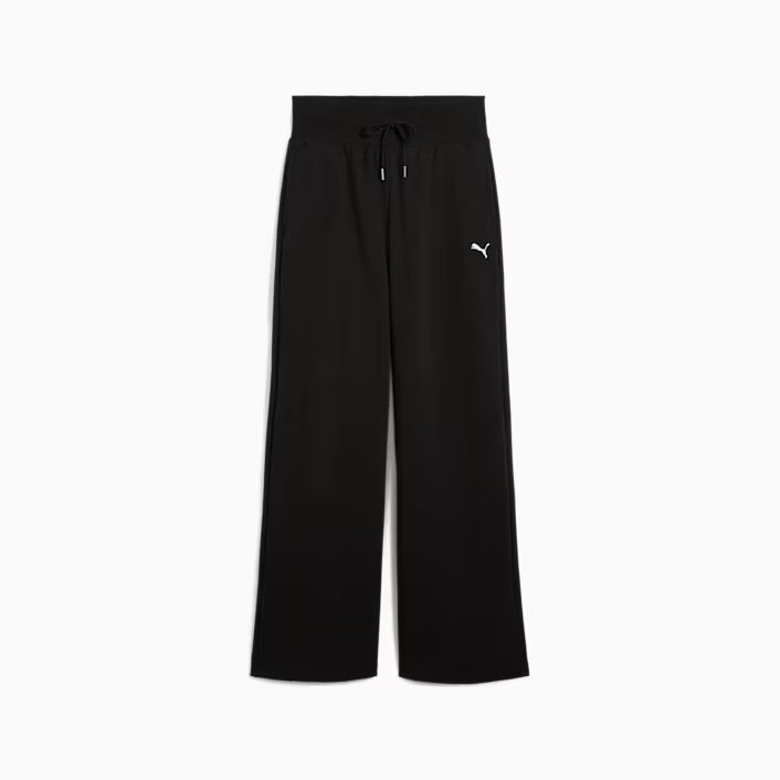 PUMA ESS RELAXED WIDE LEG SWEATPANTS TR (629754-01)