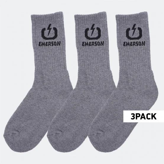 EMERSON SOCKS 3P (202.EU08.03 GREY)