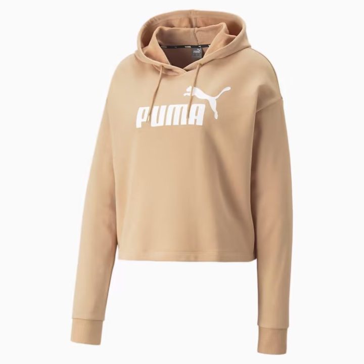 PUMA CROPPED LOGO HOODIE (586869-84)