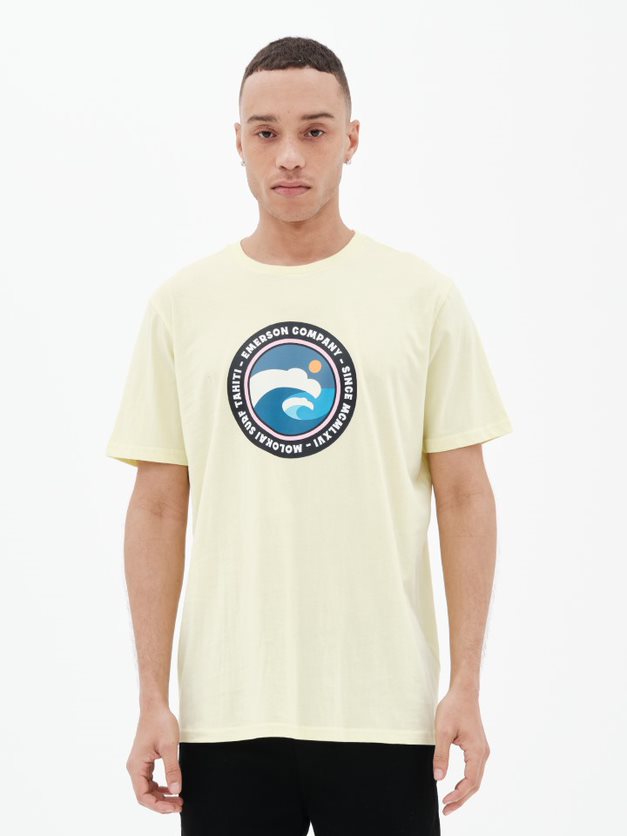 EMERSON T-SHIRT (221.EM33.35 L YELLOW)