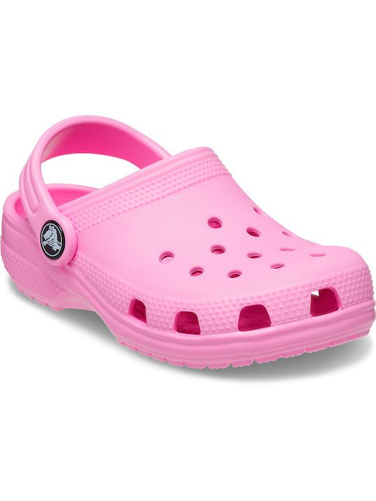 CROCS CLASSIC CLOG K (206991-6SW) TAFFY PINK