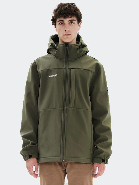 EMERSON SHOFTSHELL RIB JKT (222.EM11.26 OLIVE)