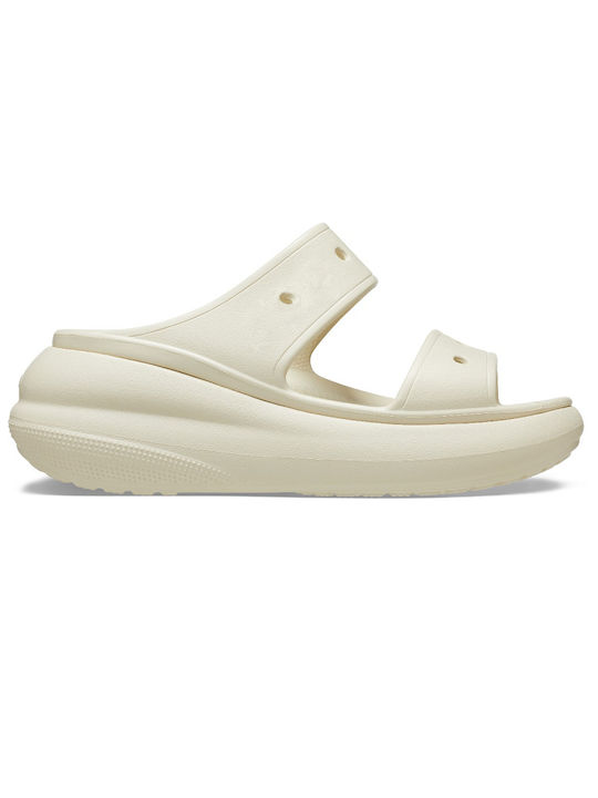 CROCS CLASSIC CRUSH SANDAL (207670-2Y2) BONE