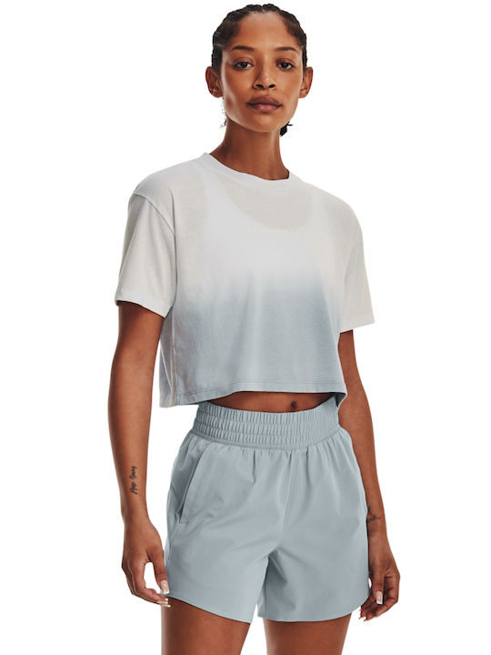 UNDER ARMOUR BRANDED DIP DYE CROP SS TEE (1376750-006)