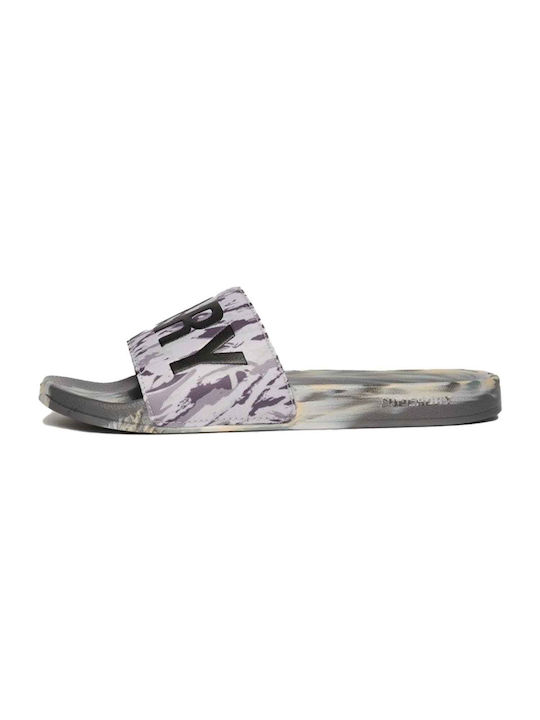 SUPERDRY CAMO VEGAN POOL SLIDE (MF310261A-9TM)