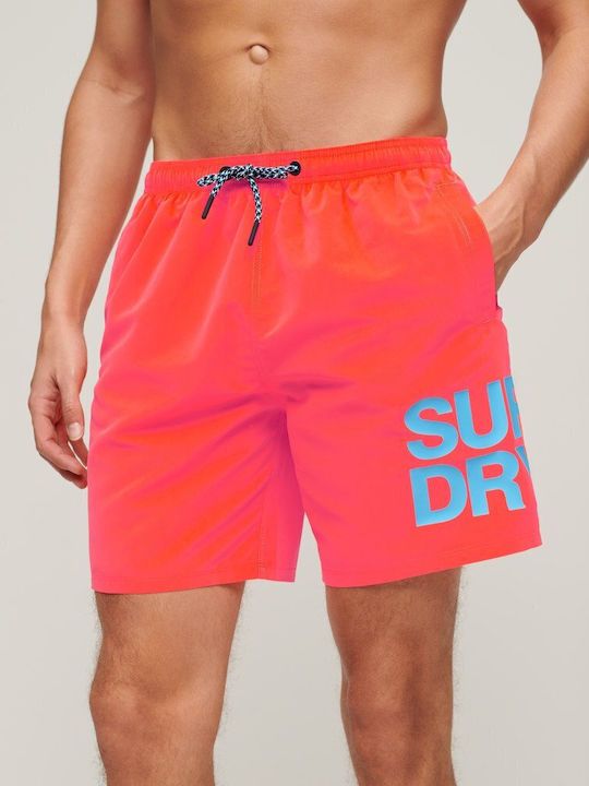 SUPERDRY SPORTSWEAR LOGO17" SWIMSHORT (M3010228A-PY7)