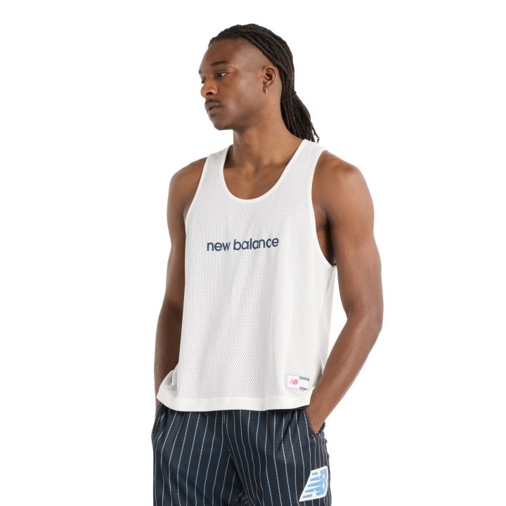 NEW BALANCE REVERSABLE MESH TEE (MT51608BK)