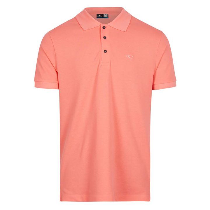 ONEILL TRIPLE STACK POLO TEE (N02400-14022) GEORGIA PEACH